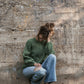 Mildred Mohair Raglan Pullover in Shamrock Made to Order