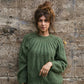 Mildred Mohair Raglan Pullover in Shamrock Made to Order
