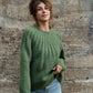 Mildred Mohair Raglan Pullover in Shamrock Made to Order