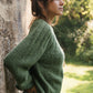 Mildred Mohair Raglan Pullover in Shamrock Made to Order