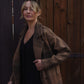 Portuguese Wool Polly Coat in Brown and Black Plaid Made to Order