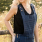 Dilsi Handwoven Cotton Overalls in Navy - M