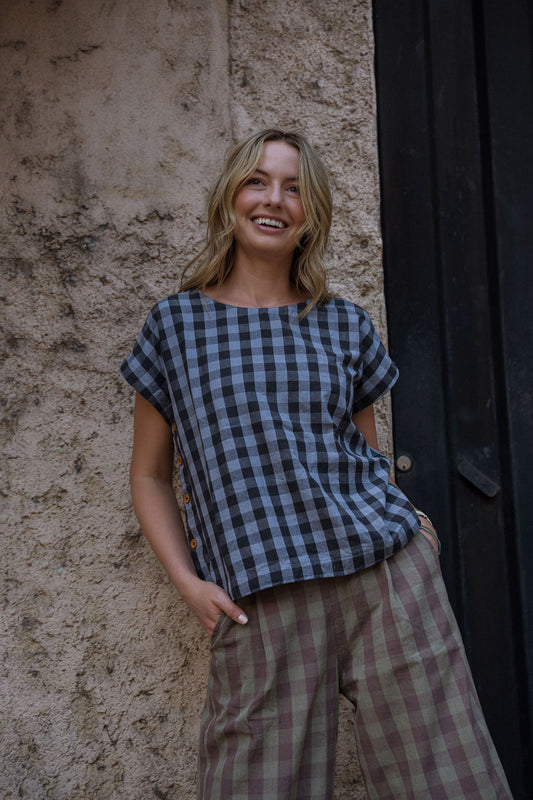 Handwoven Cotton Gingham Separates