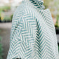 Portuguese Wool Pieper Coat in Cream and Brown Plaid Made to Order