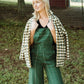 Dilsi Handwoven Cotton Overalls in Dark Green - S Left