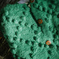 Hand Knit Nepali Wool Jill Sweater in Violet Made to Order