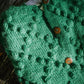 Hand Knit Nepali Wool Jill Sweater in Black Made to Order