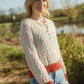 Denise Lace Cotton Sweater Made to Order
