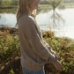 Alpaca Chrishell Cardigan in Beige Made to Order