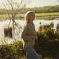 Alpaca Chrishell Cardigan in Beige Made to Order