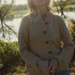 Alpaca Chrishell Cardigan in Beige Made to Order