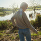 Alpaca Chrishell Cardigan in Beige Made to Order