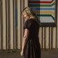 June Dress in Dark Brown - S Left