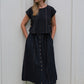 Katie Handwoven Cotton Set in Black