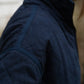Jamie Linen Quilted Jacket in Navy
