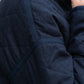Jamie Linen Quilted Jacket in Navy