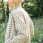 Portuguese Wool Pieper Coat in Brown Vintage Print Made to Order