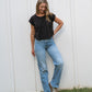 Katie Handwoven Cotton Set in Black