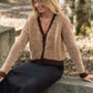 Finn V-Neck Wool Cardigan Made to Order