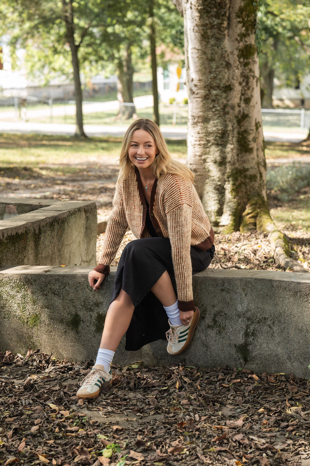 Finn V-Neck Wool Cardigan Made to Order
