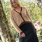Finn V-Neck Wool Cardigan Made to Order