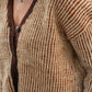 Finn V-Neck Wool Cardigan Made to Order