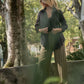 Button-Up Shirt in Black Linen Made to Order
