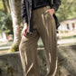 Button-Up Shirt in Black Linen Made to Order