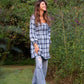 Tilly Dress in Picnic Plaid Linen Made to Order