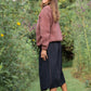 Helen Mohair Turtleneck in Rose Made to Order