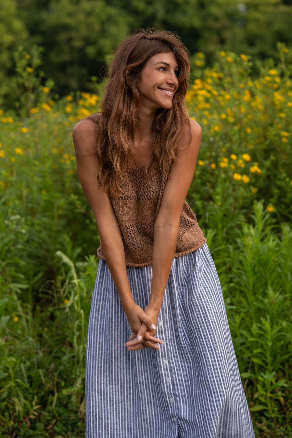 Perry Gathered Midi Skirt - 5 Prints Options