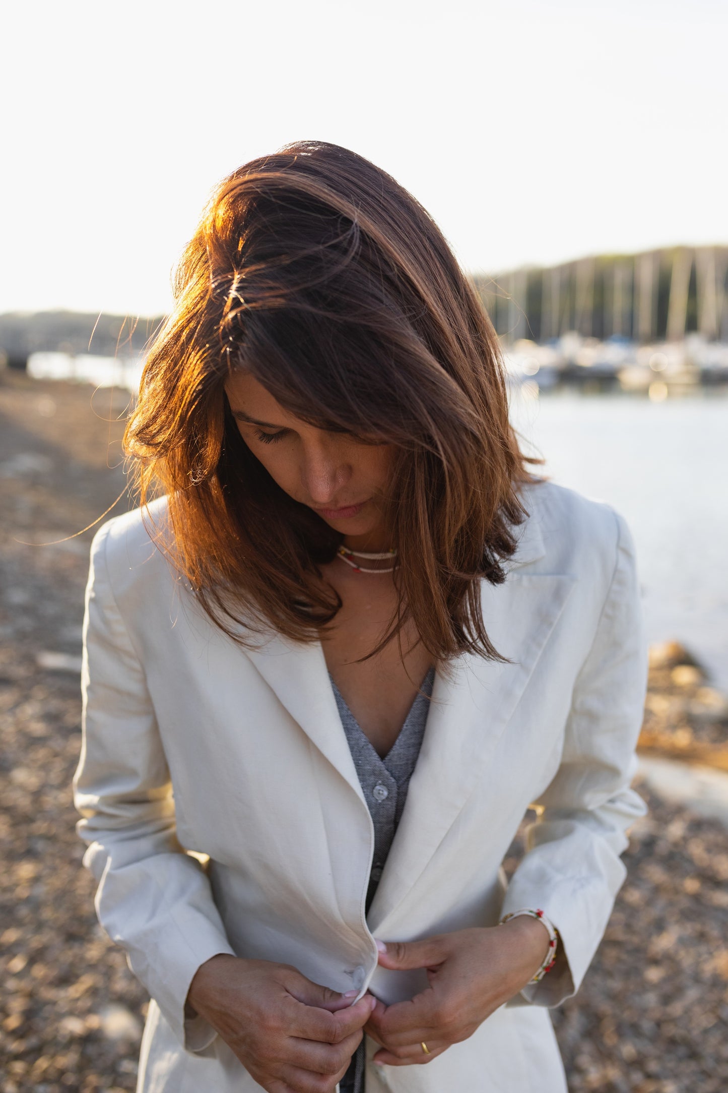 Jessica Linen Blazer Made to Order