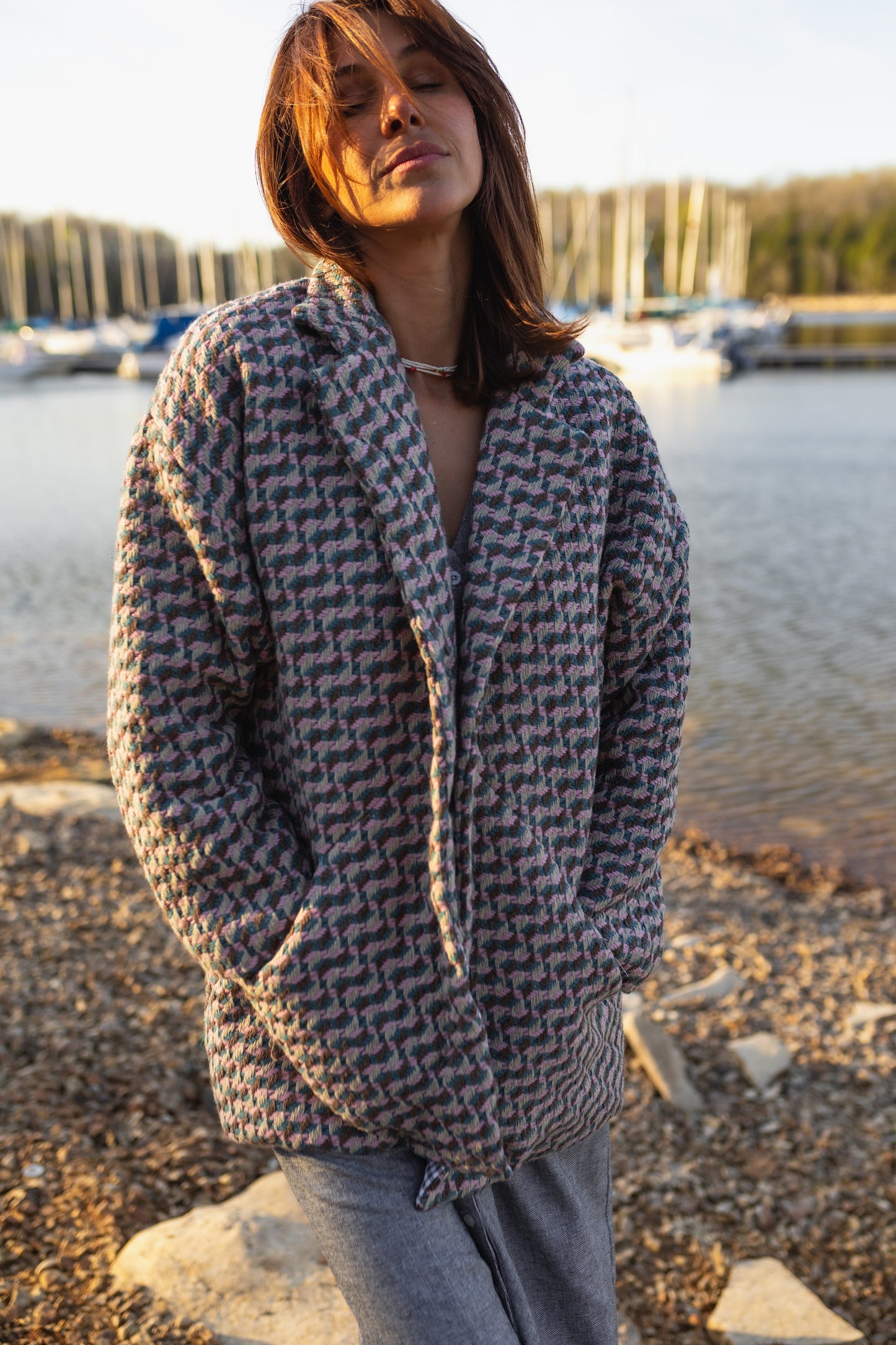 Portuguese Wool Pam Coat Made to Order
