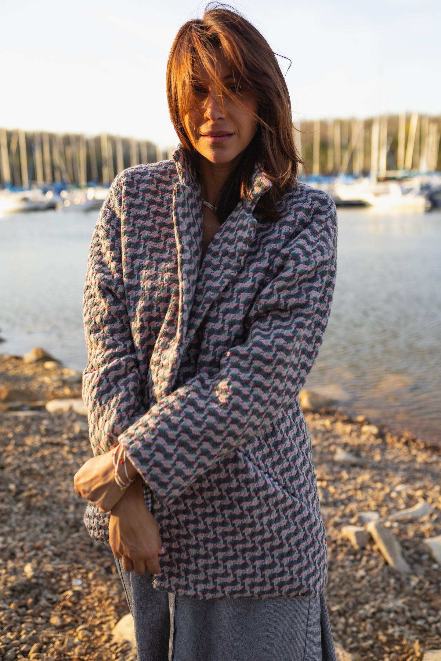 Portuguese Wool Pam Coat Made to Order