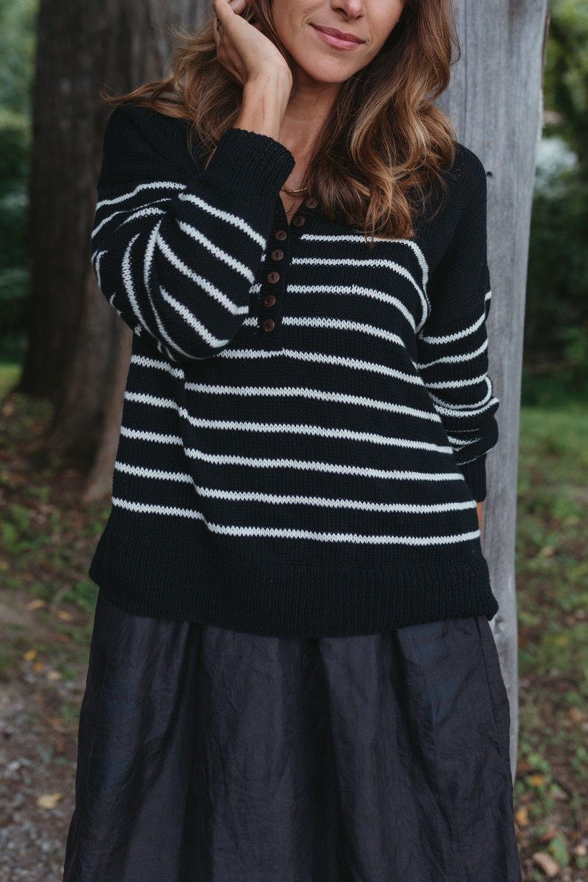 Aiden Classic Breton Style Henley