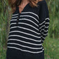 Aiden Classic Breton Style Henley Made to Order