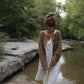 Quinn Wool Cardigan in Slate Made to Order