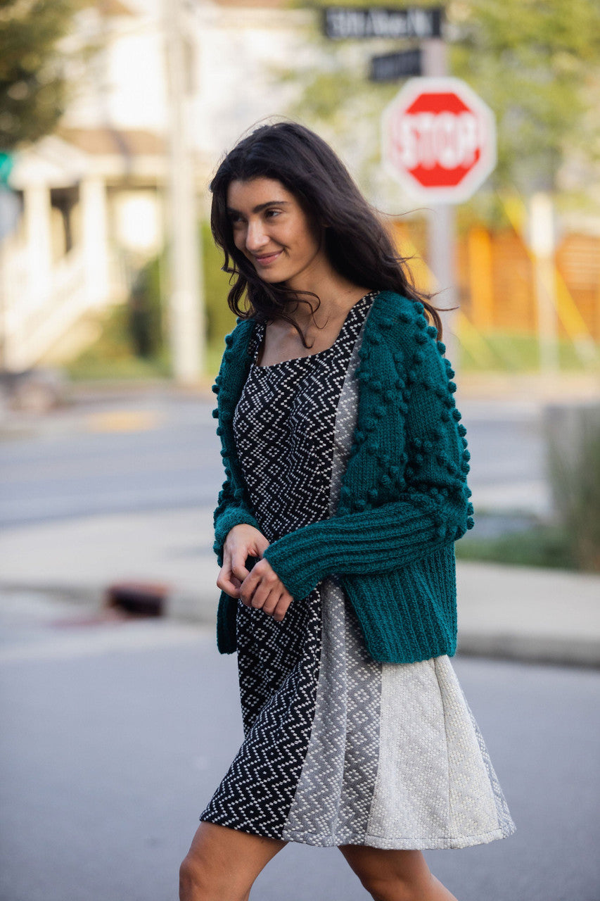 Hand Knit Nepali Wool Jill Sweater in Maroon - Pre-Order 1/30