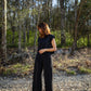 Katie Handwoven Cotton Set in Black