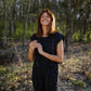Katie Handwoven Cotton Set in Black