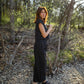 Katie Handwoven Cotton Set in Black