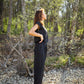 Katie Handwoven Cotton Set in Black
