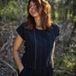Katie Handwoven Cotton Set in Black