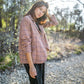 Julie Wool Blazer in Red and Brown Plaid Made to Order