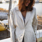 Jessica Linen Blazer Made to Order