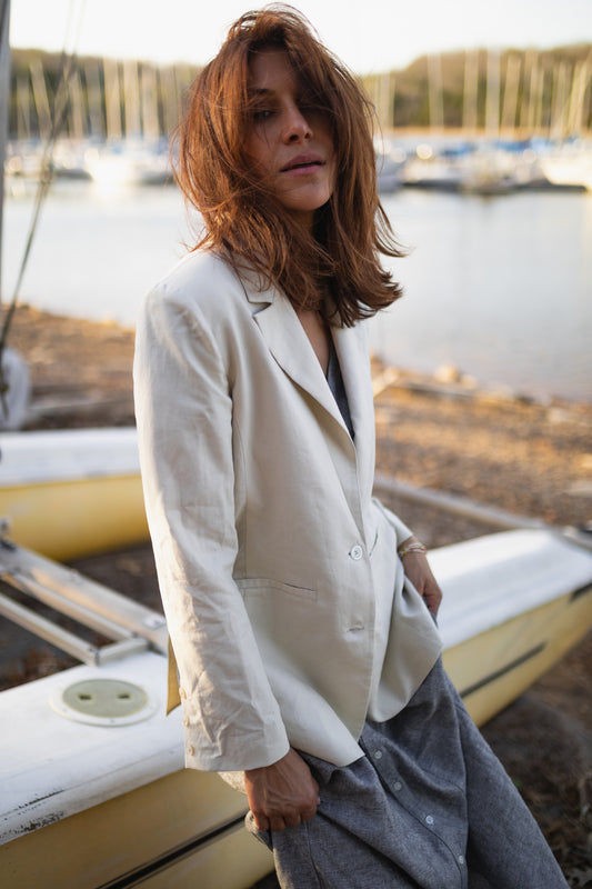 Jessica Linen Blazer