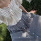Perry Gathered Midi Skirt Made to Order