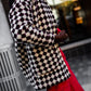 Portuguese Wool Pieper in Red and Black Check - S and M Left