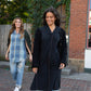 Hand Knit Nepali Wool Jill Sweater in Black Made to Order