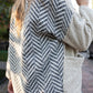 Portuguese Wool Pieper Coat in Neutral Mix-Match Herringbone Made to Order